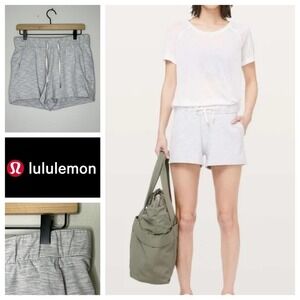 Lululemon On‎ The Fly Short 2.5" Wee Are From Space Nimbus Battleship 8